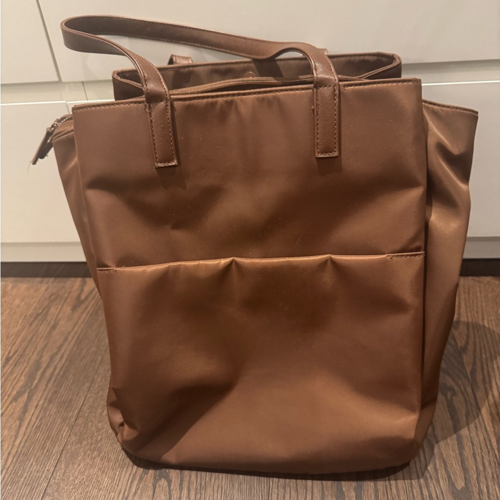 BEIS Commuter Tote Bag - Brown